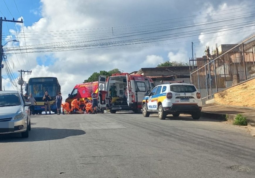 Morre ciclista que bateu em ônibus no bairro Maria Helena em Divinópolis